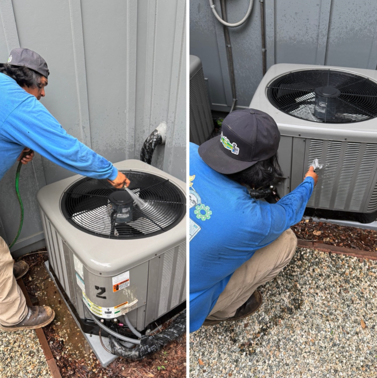 AC inspection, tune-up, and deep cleaning